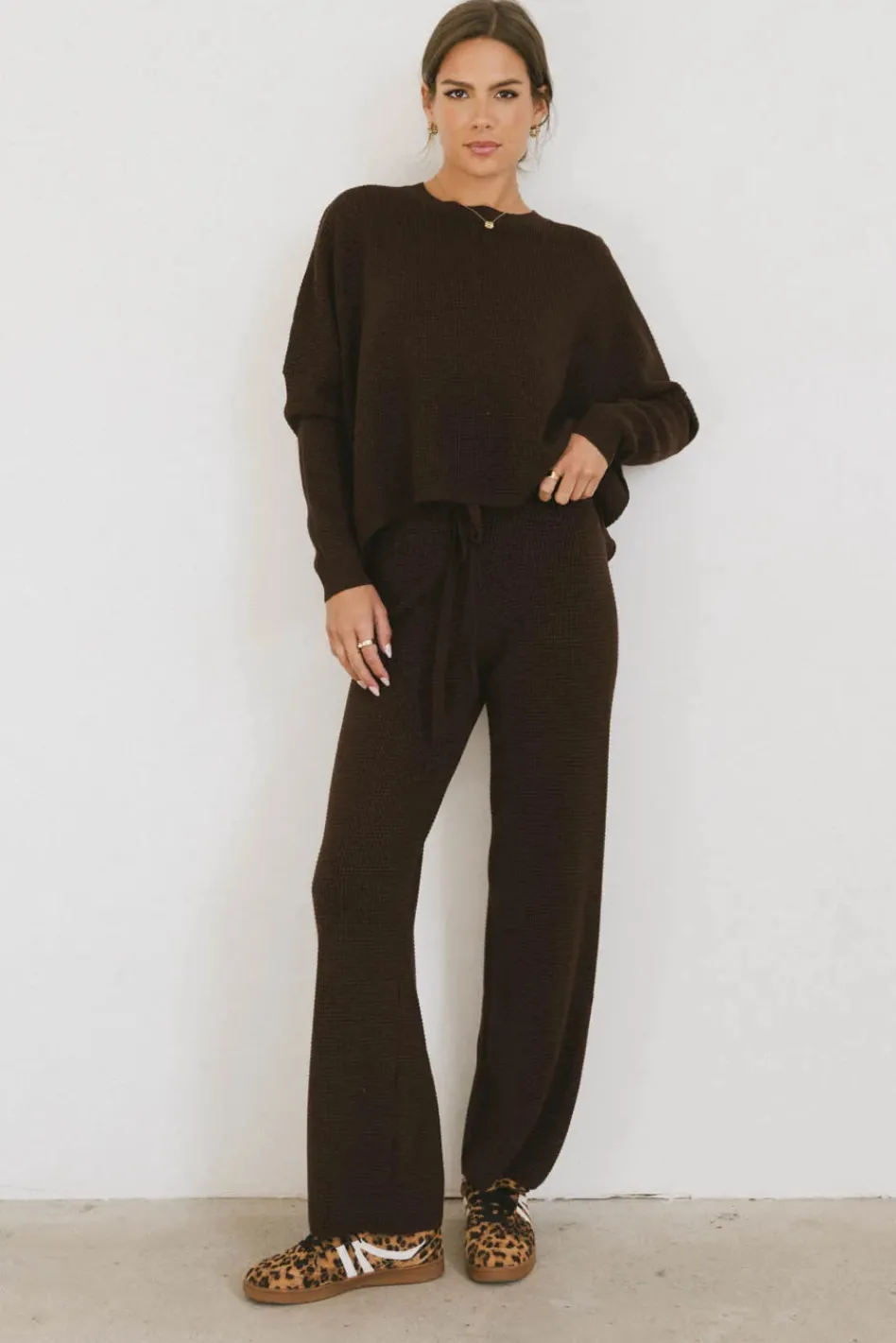 Bohme Jesse Waffle Knit Pants in