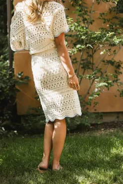Bohme Joelle Crocheted Skirt