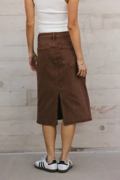 Bohme Jordan Denim Skirt in