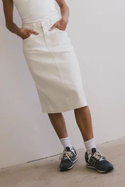 Bohme Jordan Denim Skirt in