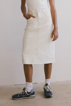 Bohme Jordan Denim Skirt in