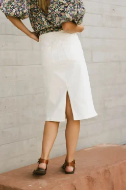 Bohme Jordan Denim Skirt in
