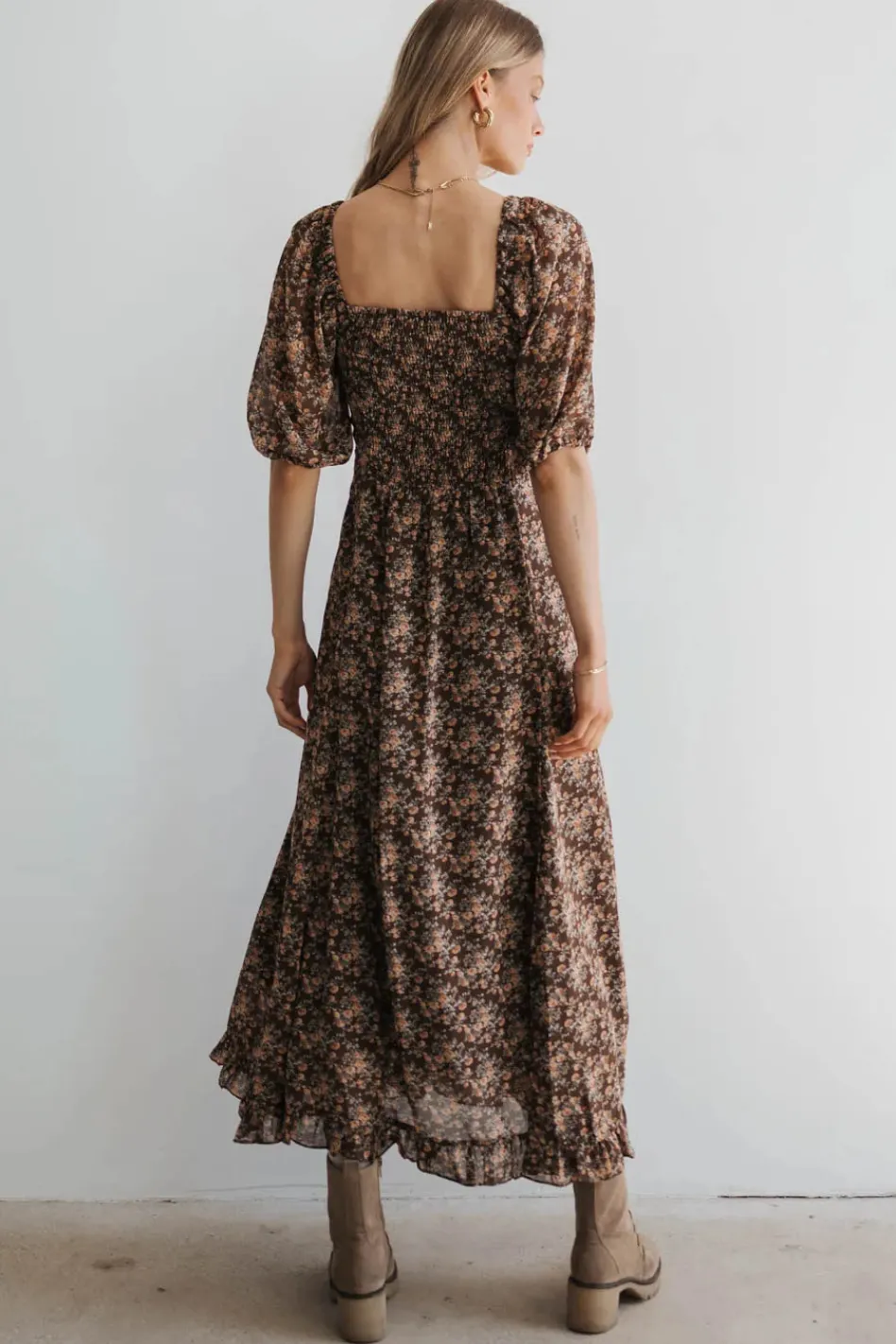 Bohme Jordana Floral Maxi Dress