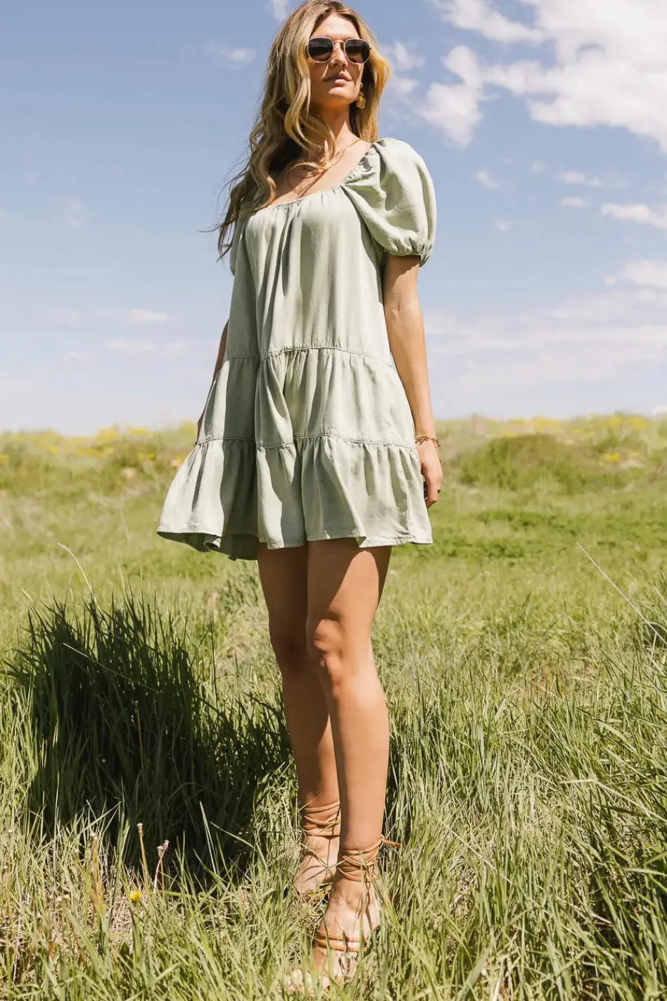 Bohme Jordy Tiered Mini Dress - FINAL SALE