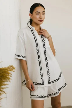 Bohme Josie Embroidered Top