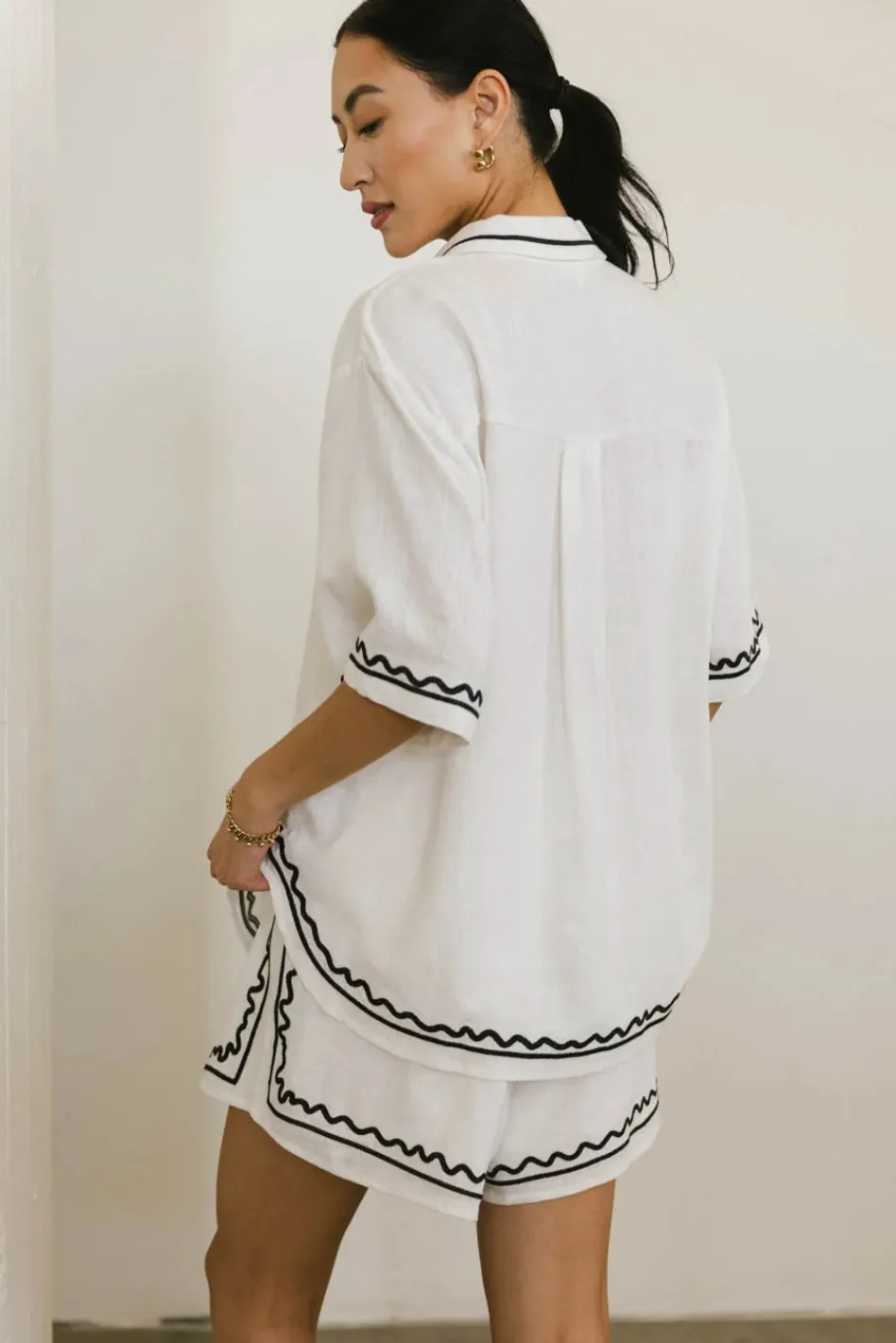 Bohme Josie Embroidered Top