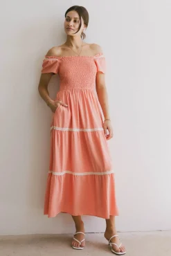 Bohme Joy Lace Trim Maxi Dress - FINAL SALE