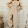 Bohme Kaia Crocheted Jumpsuit in - FINAL SALE