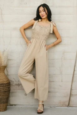 Bohme Kaia Crocheted Jumpsuit in - FINAL SALE