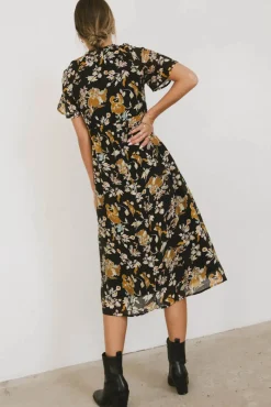 Bohme Kaitlyn Floral Midi Dress