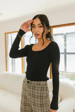 Bohme Kali Fitted Ribbed Sweater in