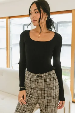 Bohme Kali Fitted Ribbed Sweater in
