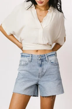 Bohme Kambria High Rise Denim Shorts - FINAL SALE