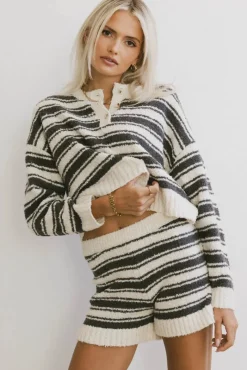 Bohme Kamryn Striped Knit Top