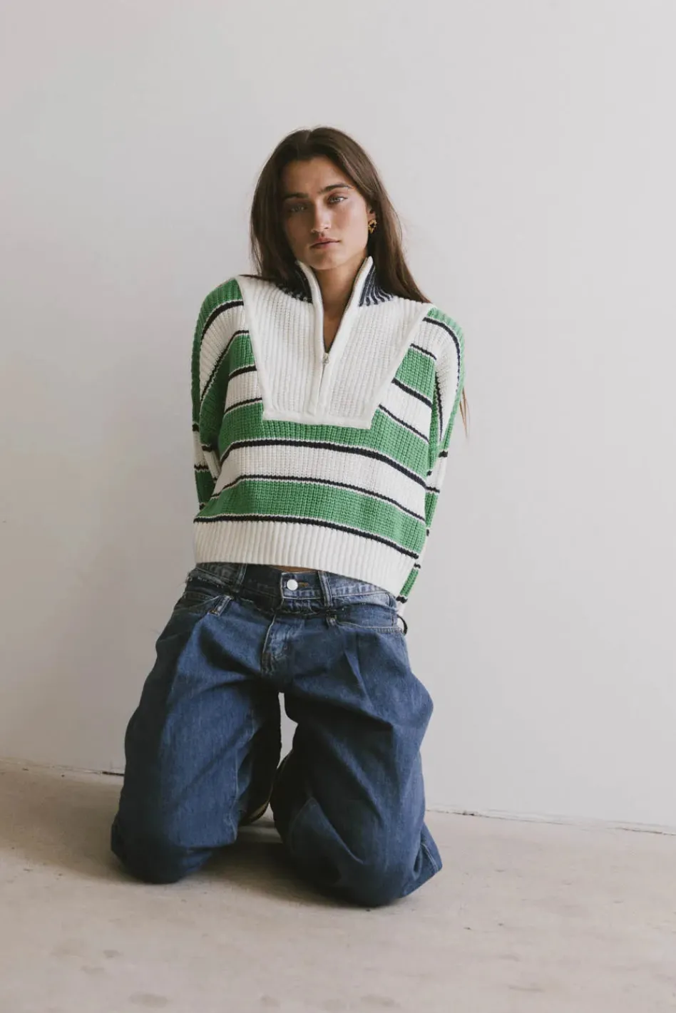 Bohme Kandy Half Zip Sweater in