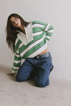 Bohme Kandy Half Zip Sweater in