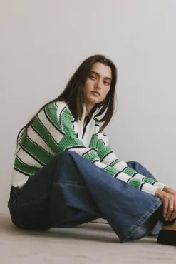 Bohme Kandy Half Zip Sweater in