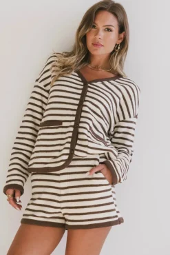 Bohme Karis Knit Button Up Cardigan