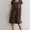 Bohme Karrie Embroidered Midi Dress in