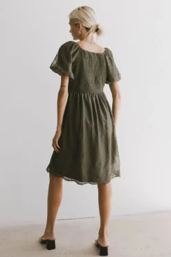 Bohme Karrie Embroidered Midi Dress in