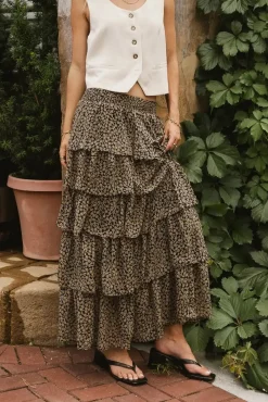 Bohme Kat Ditsy Floral Skirt