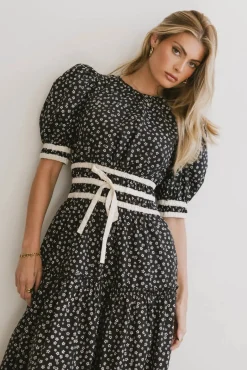 Bohme Kendra Ditsy Floral Midi Dress in