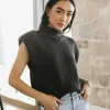 Bohme Kippa Shoulder Pad Sweater in - FINAL SALE