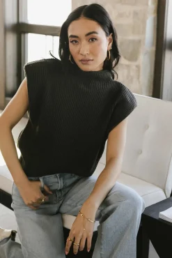 Bohme Kippa Shoulder Pad Sweater in - FINAL SALE