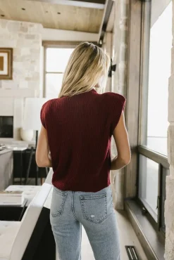 Bohme Kippa Shoulder Pad Sweater in - FINAL SALE