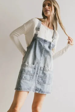 Bohme Koa Denim Mini Dress