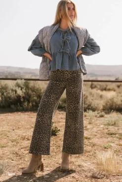 Bohme Kortnee Leopard Print Jeans