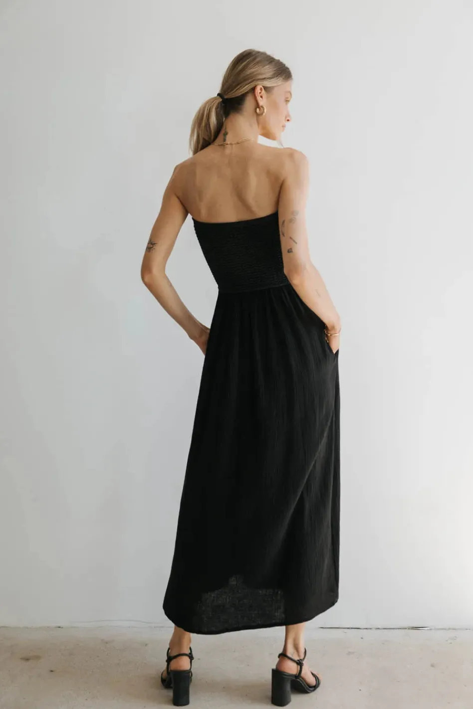 Bohme Kyra Crocheted Halter Dress