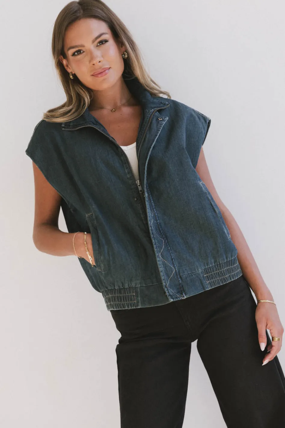 Bohme Larkin Denim Vest