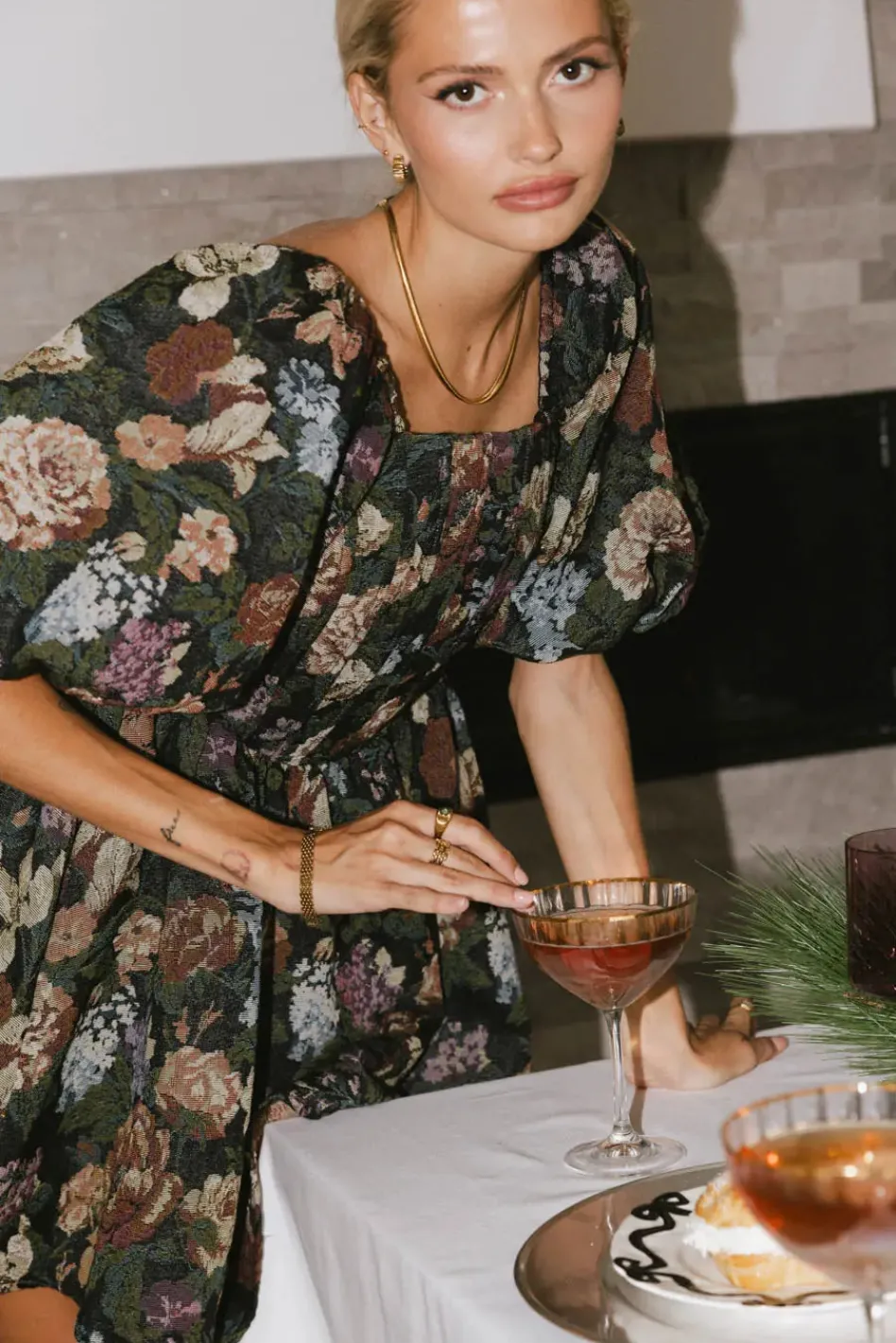 Bohme LaRuth Floral Mini Dress