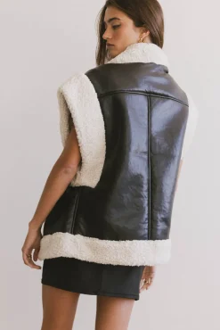 Bohme Last Night Sherpa Lined Vest in