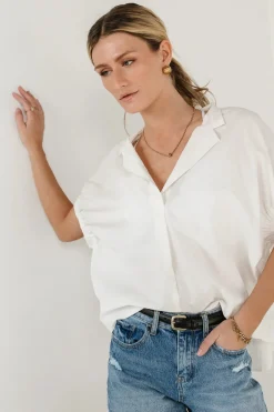 Bohme Layne Collared Top - FINAL SALE