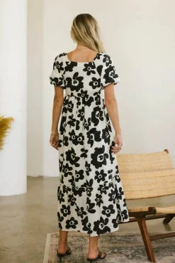 Bohme Leanne Floral Midi Dress