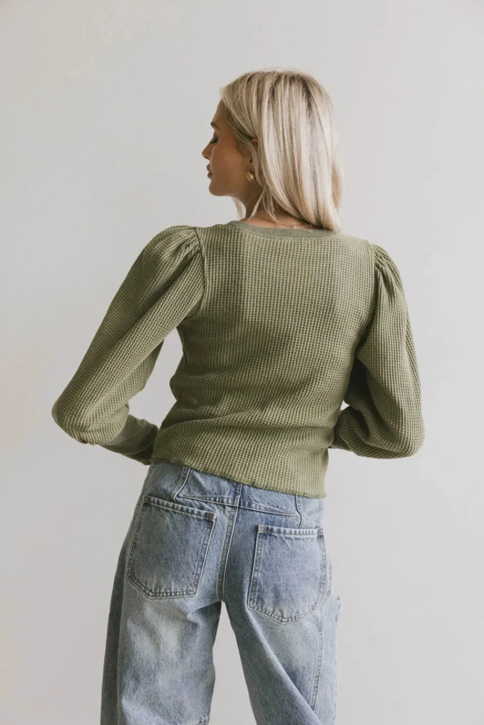Bohme Lettie Waffle Knit Top in