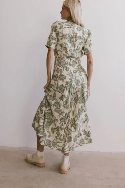 Bohme Lia Floral Midi Dress in