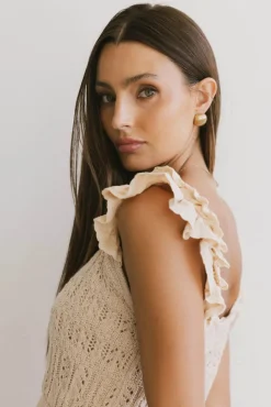 Bohme Lindie Knit Bodice Mini Dress