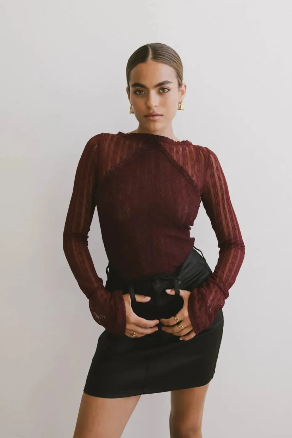 Bohme Linnea Lace Top in