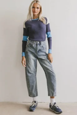 Bohme Lisette Barrel Jean in Medium Wash