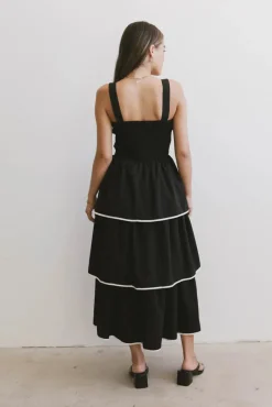 Bohme Liza Contrast Trim Dress in