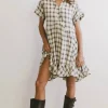 Bohme Loli Plaid Mini Dress