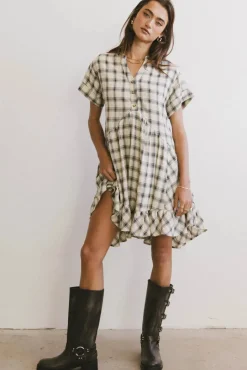 Bohme Loli Plaid Mini Dress