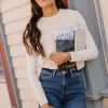 Bohme Lonnie Button Sleeve Sweater in