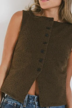 Bohme Louella Leopard Vest
