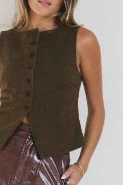 Bohme Louella Leopard Vest