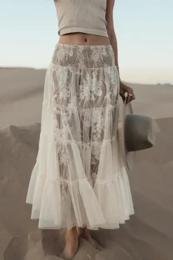 Bohme Louise Tiered Tulle Skirt