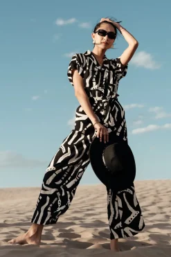 Bohme Luca Abstract Print Jumpsuit